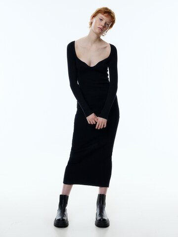 EDITED Kleid in Schwarz: Vorderseite