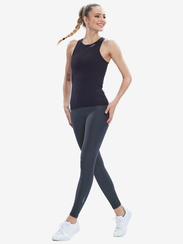 Winshape Skinny Spodnie sportowe 'HWL117C' w kolorze szary