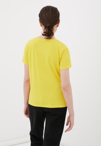 Finn Flare Shirt 'Basic' in Gelb