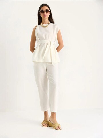 Bianco Lucci Hausanzug 'Zweiteiliges Set'‌‌‌‌‌‌‌ in Beige
