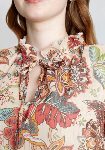 ZABAIONE Bluse in Beige