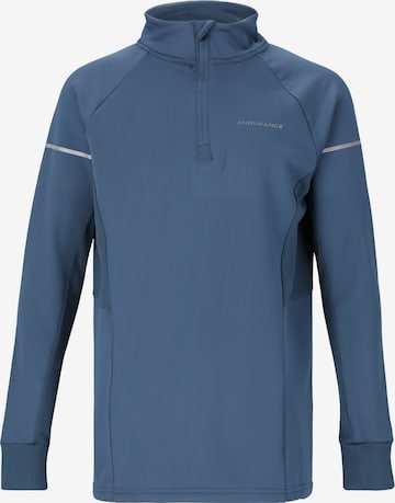 ENDURANCE Functioneel shirt 'Kredly' in Blauw: voorkant