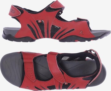 ECCO Sandalen 41 in Rot: predná strana