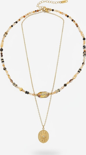 Nemomatheo Kette 'Amberlicht' in gold, Produktansicht