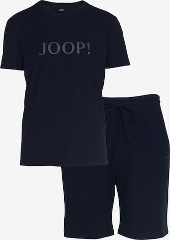 JOOP! Pyjama kurz 'Comfort' in Blau: Vorderseite