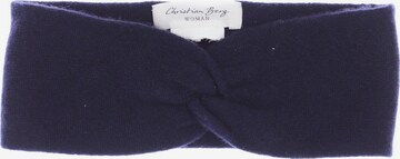 Christian Berg Hat & Cap in One size in Blue: front