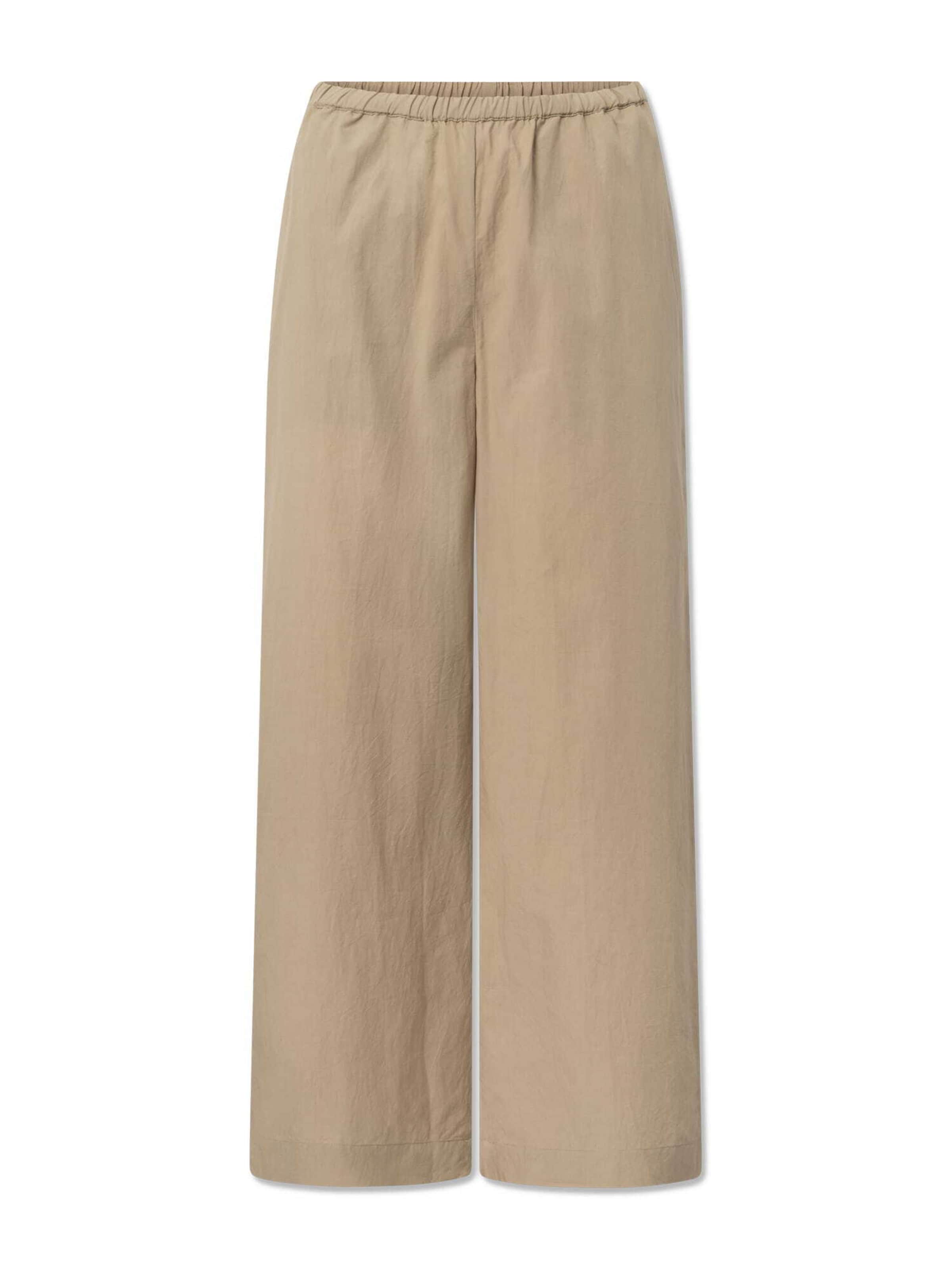 Wide Leg Pantalon STUDIO FEDER en beige : devant