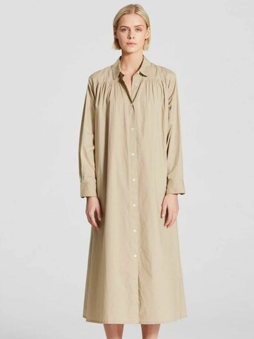 Robe-chemise ' Eva ' Gai+Lisva en beige : devant