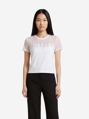 Maglietta 'XW002332 AF10356' di ARMANI EXCHANGE in bianco: frontale