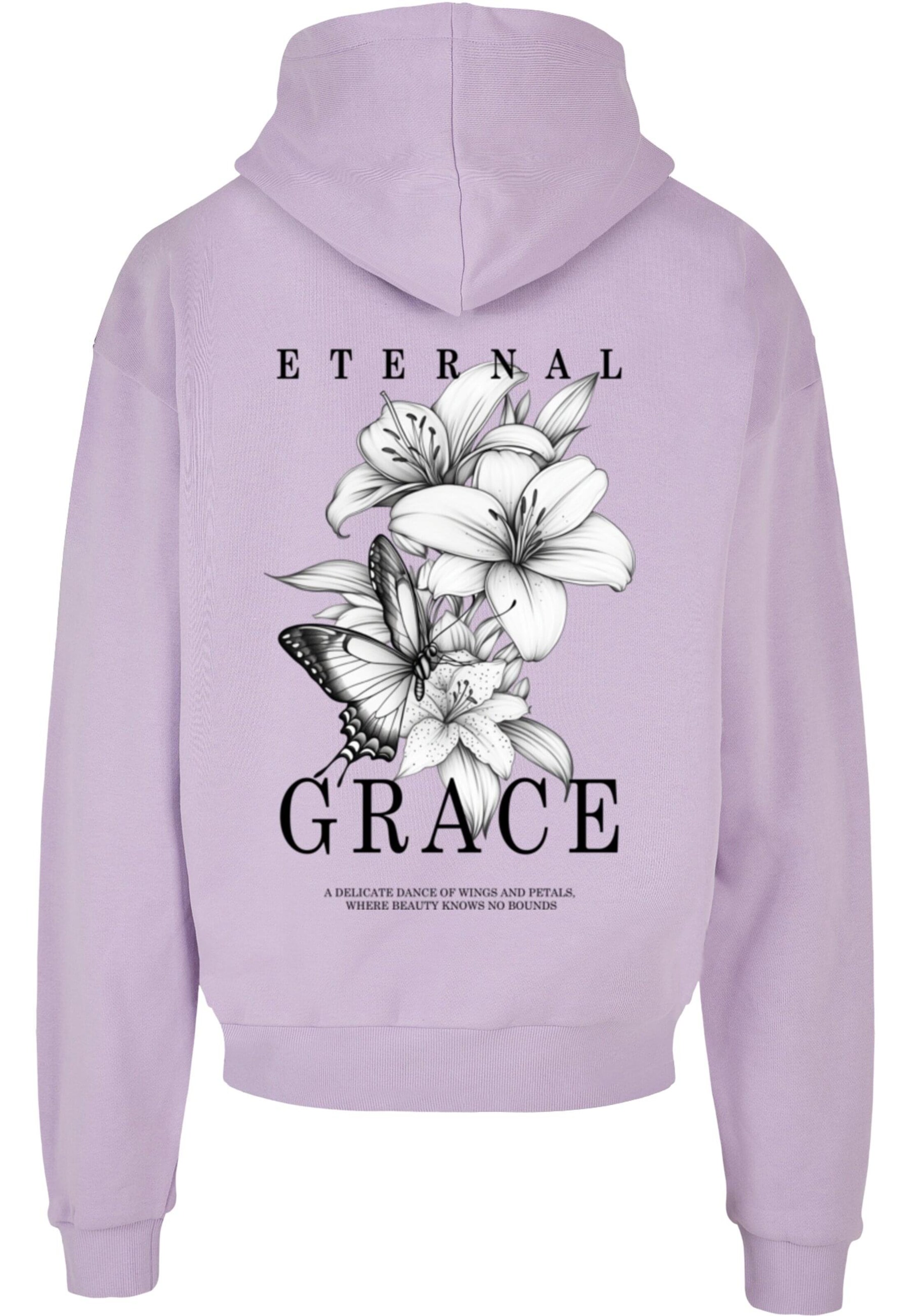 Merchcode Sweatshirt 'Eternal Grace' in Lila
