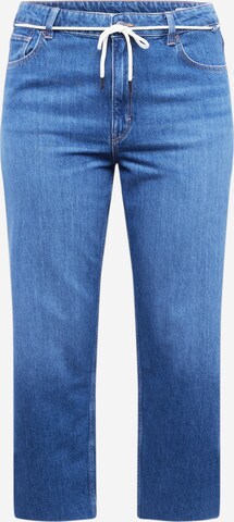 Esprit Curves Regular Jeans in Blauw: voorkant