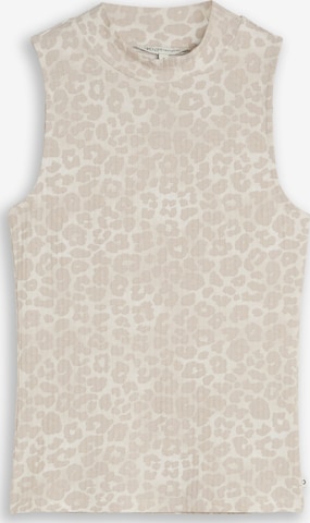 TOM TAILOR DENIM Top in Beige: Vorderseite
