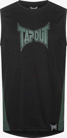 juoda Tapout Marškinėliai: priekis