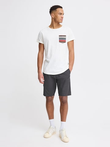 BLEND Regular Chino trousers 'Sasuke' in Grey