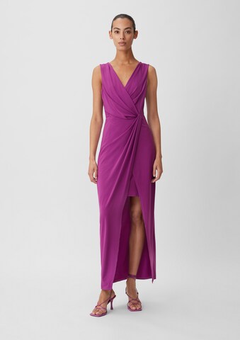 COMMA Kleid in Pink: Vorderseite