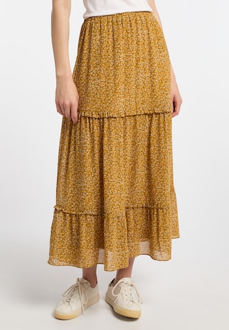 DreiMaster Vintage Skirt in Yellow: front