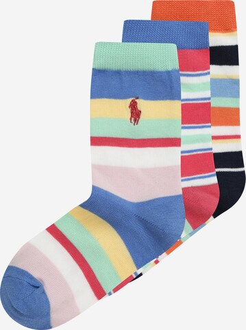 Chaussettes 'CLUB 55' Polo Ralph Lauren en mélange de couleurs : devant