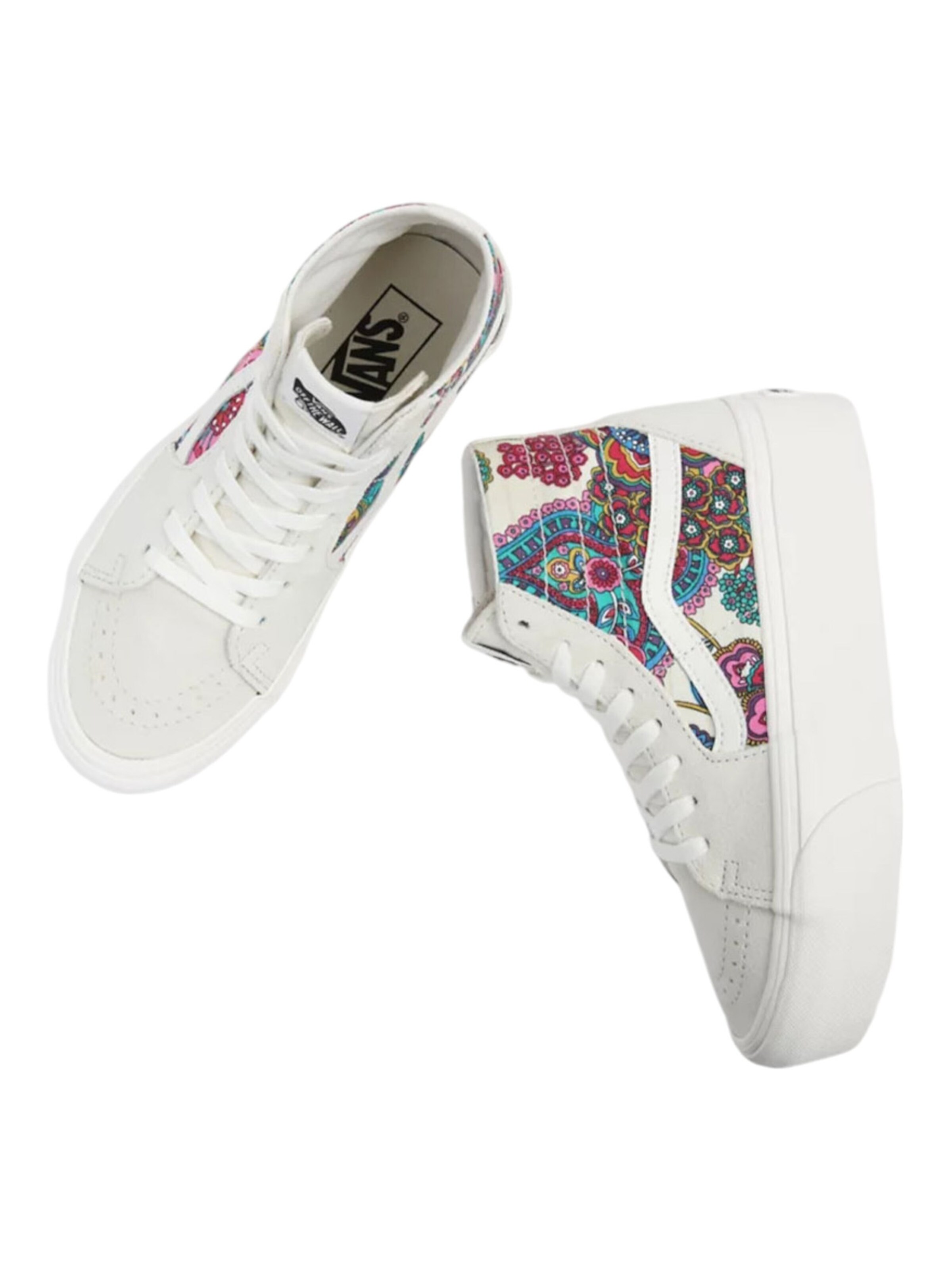 Sneaker alta di VANS in bianco