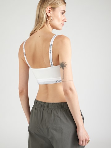 Calvin Klein Underwear Bandeau Melltartó - fehér