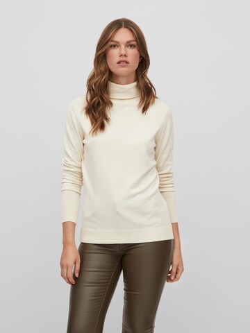 Pull-over 'Jeneve' VILA en beige : devant