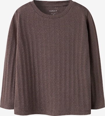 T-Shirt NAME IT en marron : devant