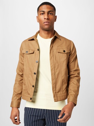 BURTON MENSWEAR LONDON Jacke in Braun: predná strana