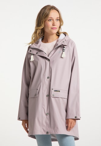 Schmuddelwedda Between-seasons coat in Pink: front