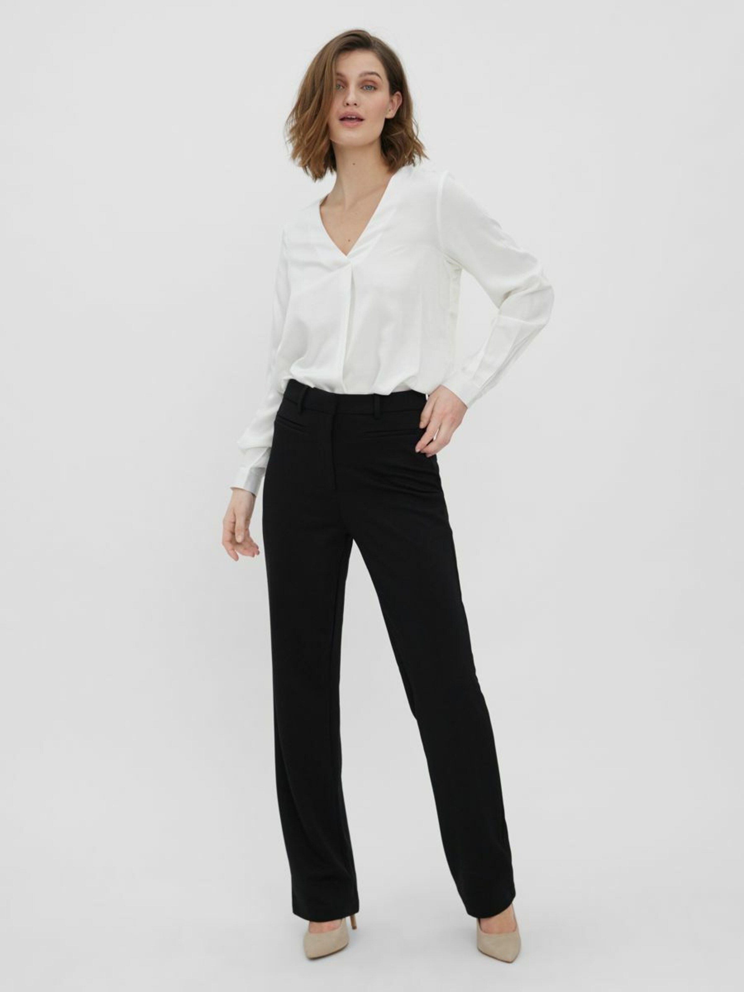 Frauen Hosen VERO MODA Hose 'Ruth' in Schwarz - GE80976 Frauen Hosen VERO MODA Hose 'Ruth' in Schwarz - GE80976