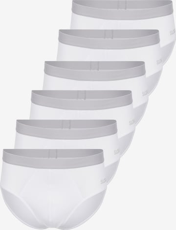 SLOGGI Slip 'men GO ABC 2.0' in White: front