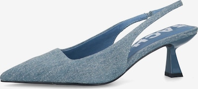 SACHA Pumps in blue denim, Produktansicht