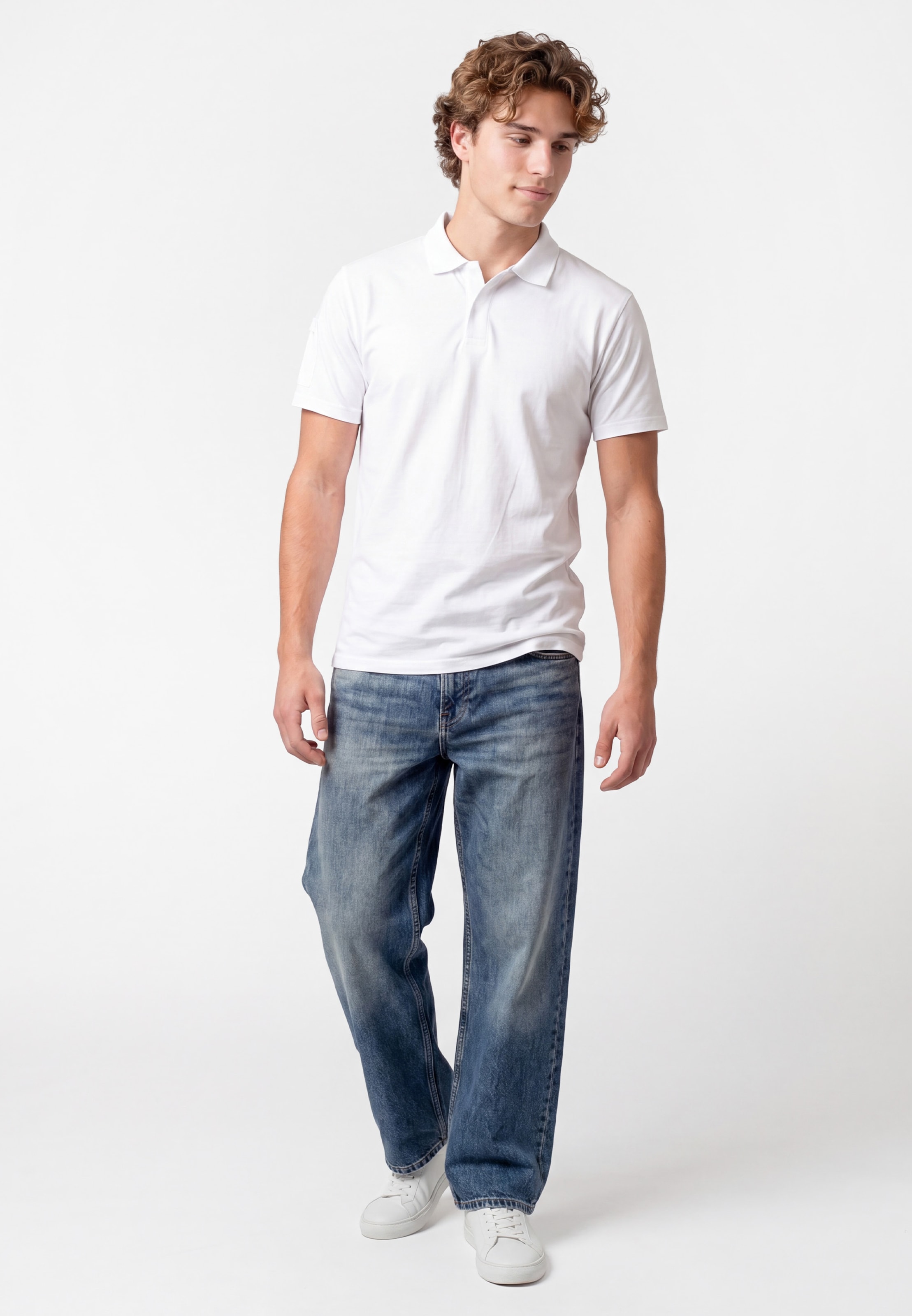 T-Shirt MO en blanc