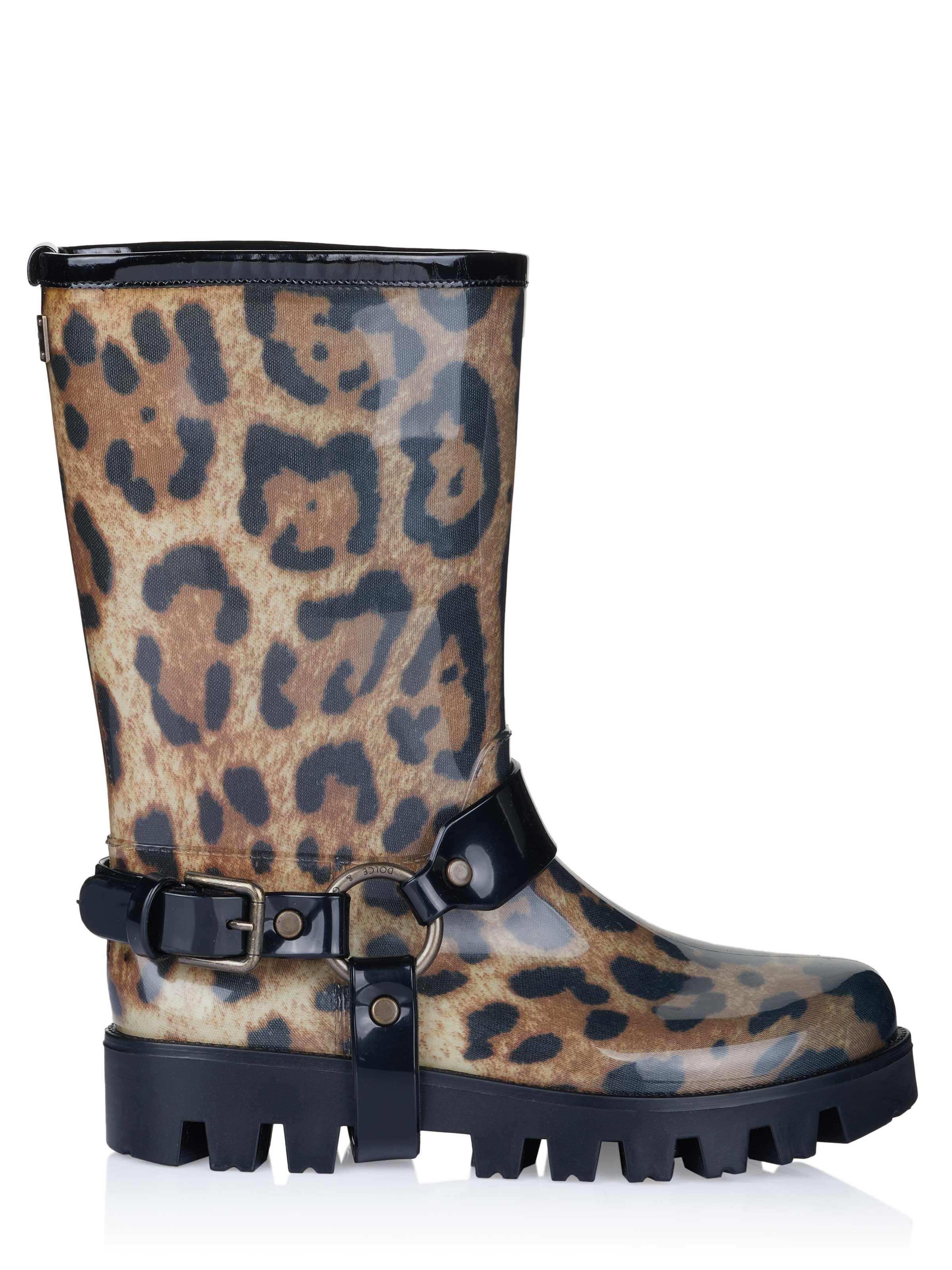 DOLCE & GABBANA Gummistiefel‌‌‌ in 40 in braun, Produktansicht