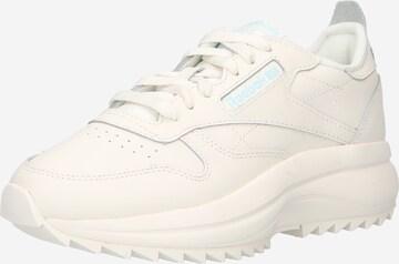 Reebok - Zapatillas deportivas bajas 'Classic' en blanco: frente