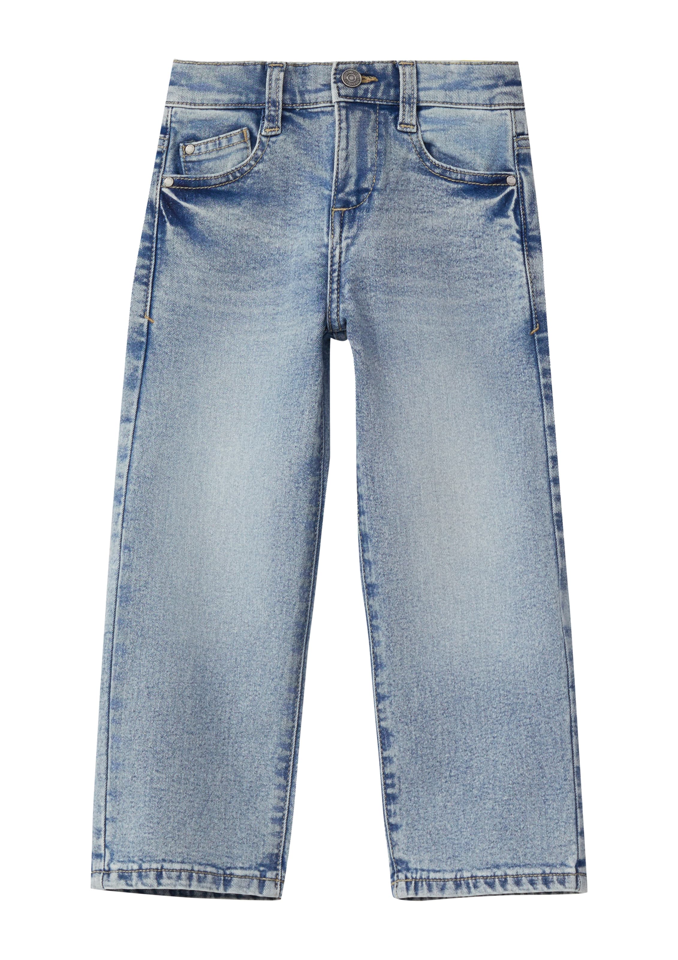 s.Oliver Baggy Jeans in Blue: front