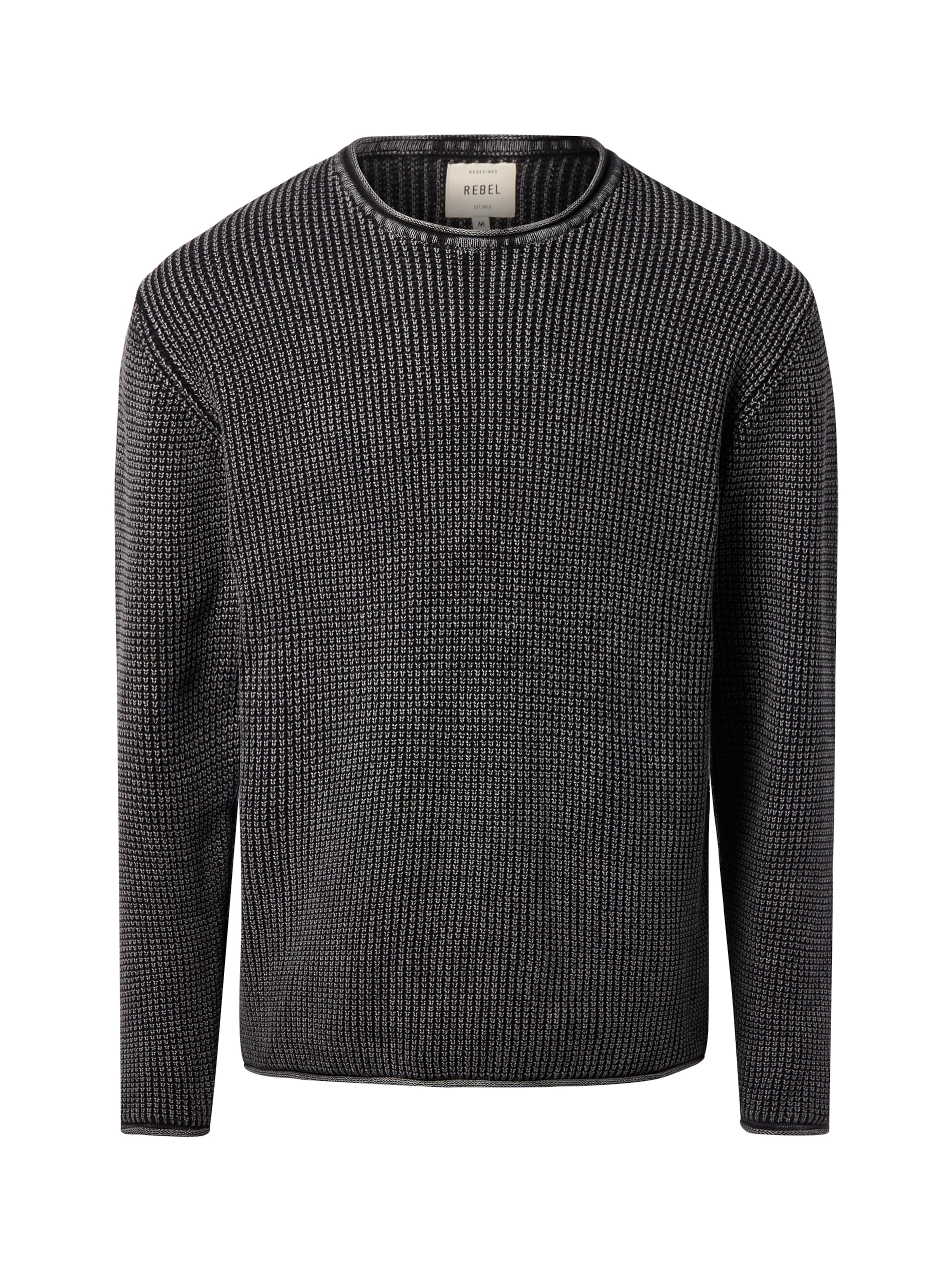 Redefined Rebel Sweater 'Ryan' in Black: front