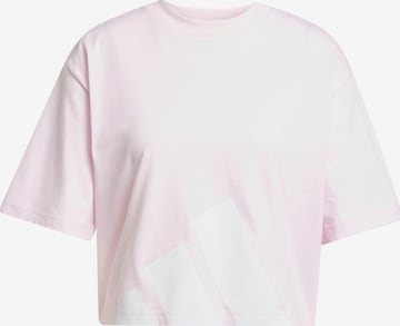 ADIDAS SPORTSWEAR Функциональная футболка 'Essentials' в Ярко-розовый: спереди