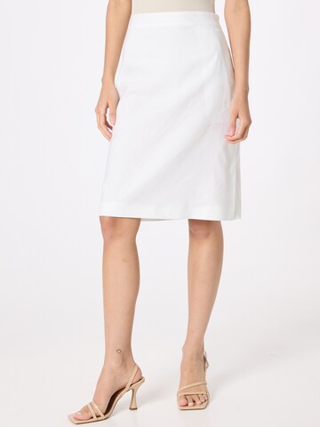 Calvin Klein - Falda en blanco: frente