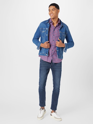 OLYMP Regular fit Button Up Shirt in Blue