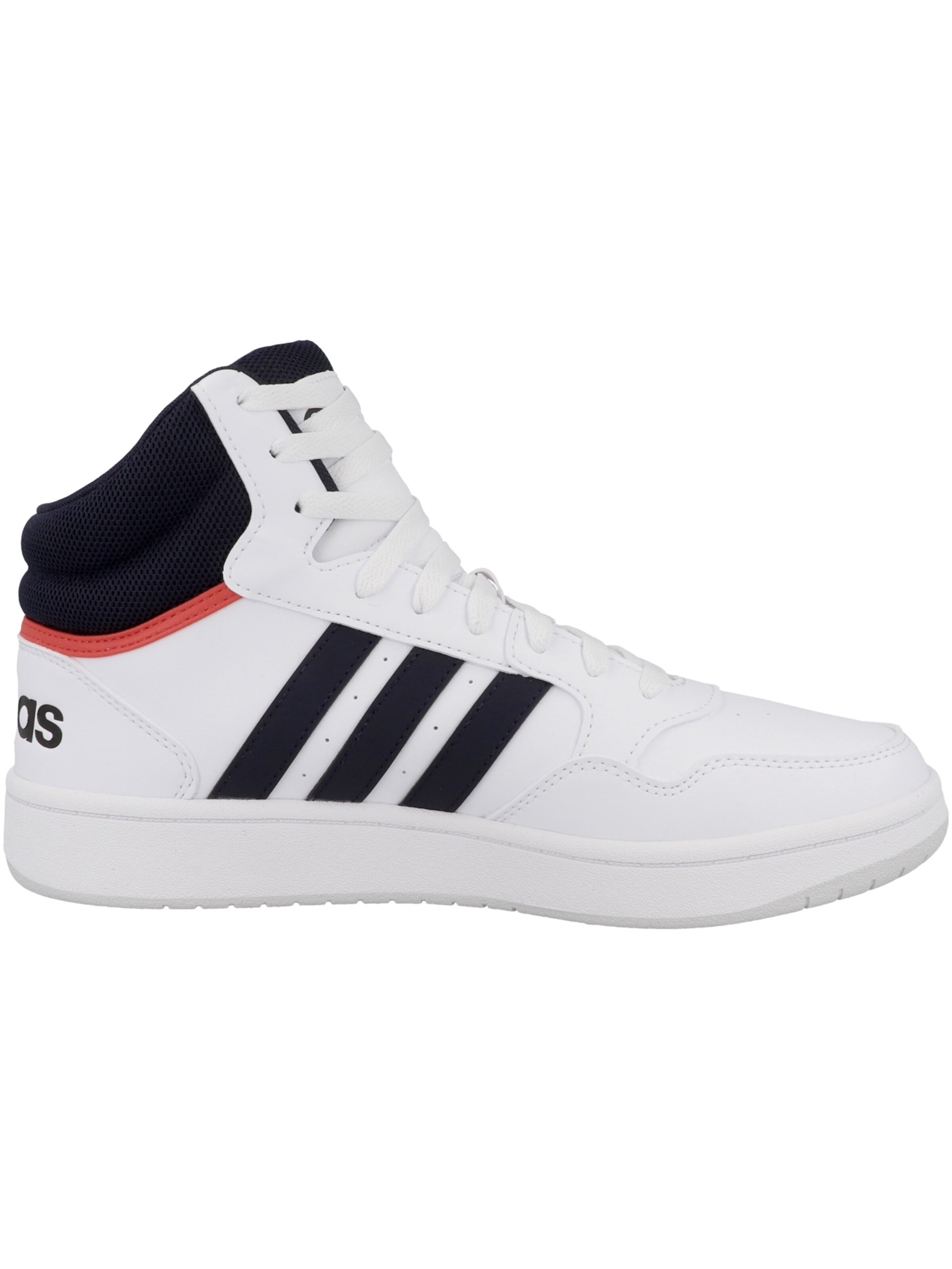 ADIDAS ORIGINALS - Sapatilhas altas 'Hoops 3.0' em branco