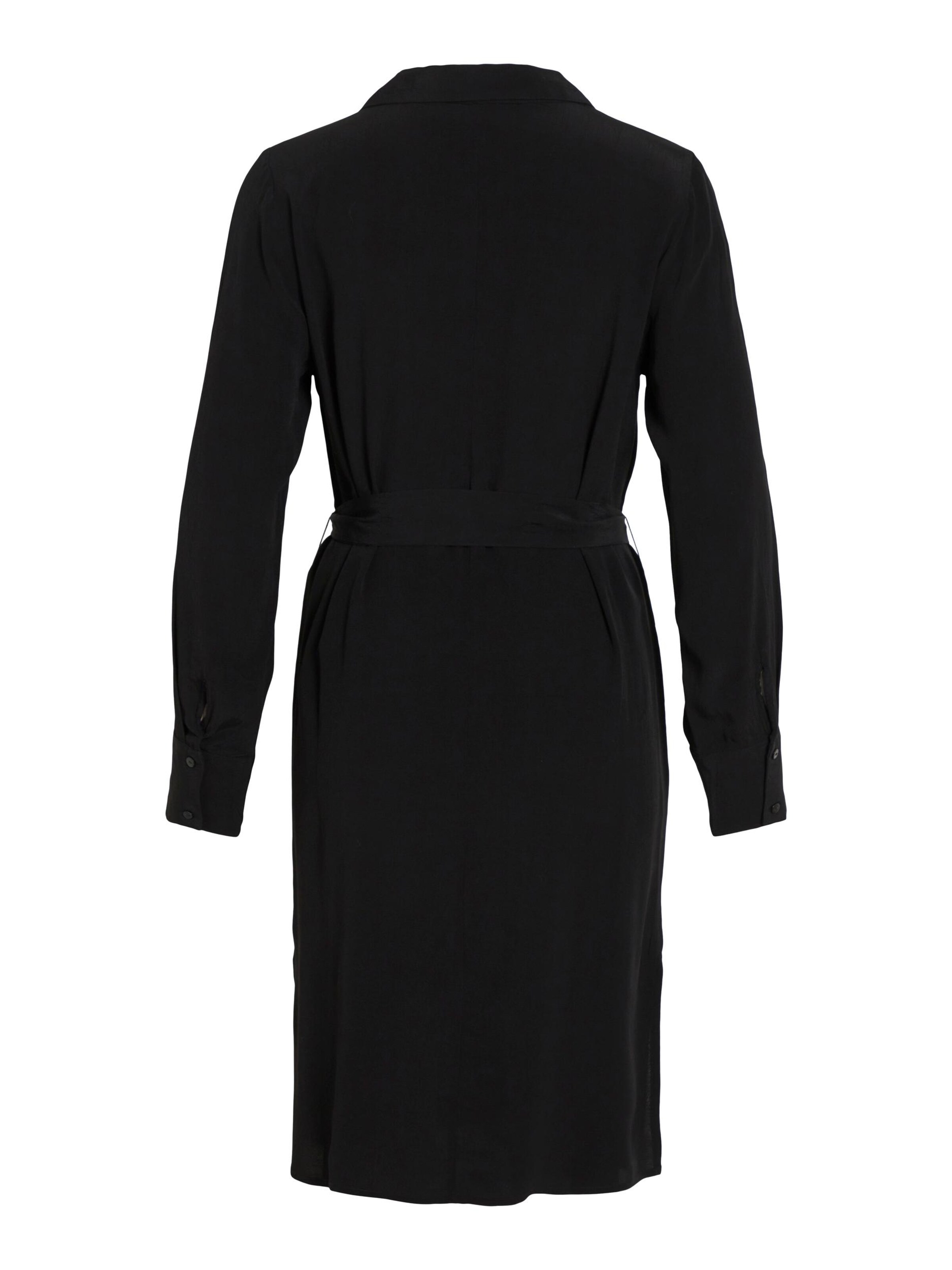 VILA Košilové šaty 'FINI' – černá