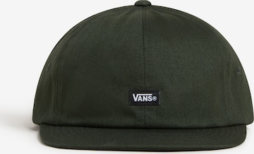 VANS - Gorra 'Jockey' en verde: frente