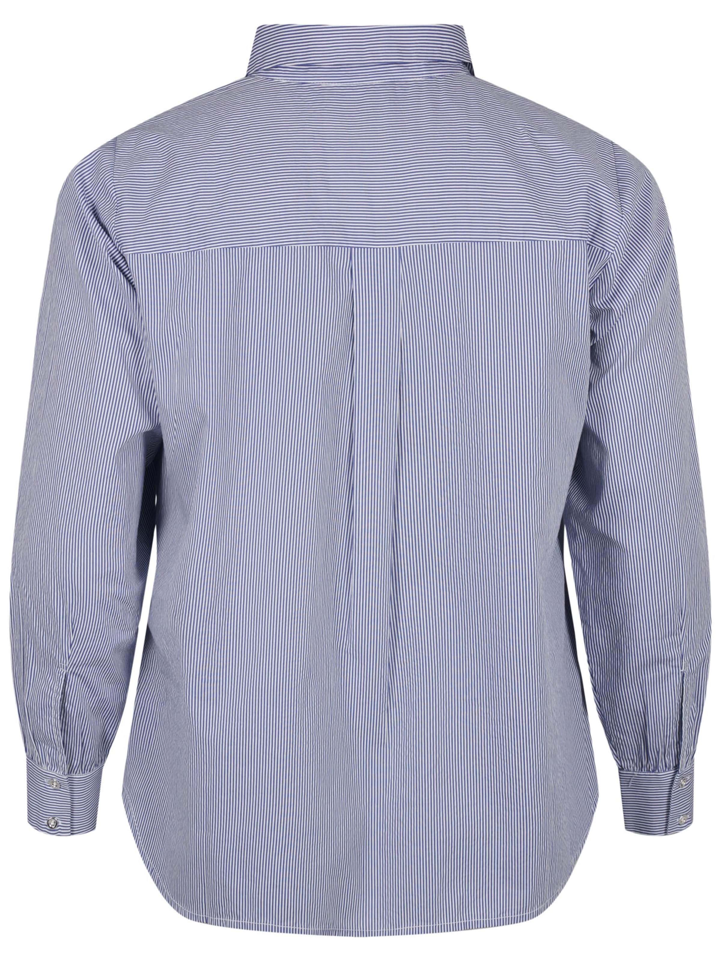 Zizzi Blouse 'ESALINA' in Blue