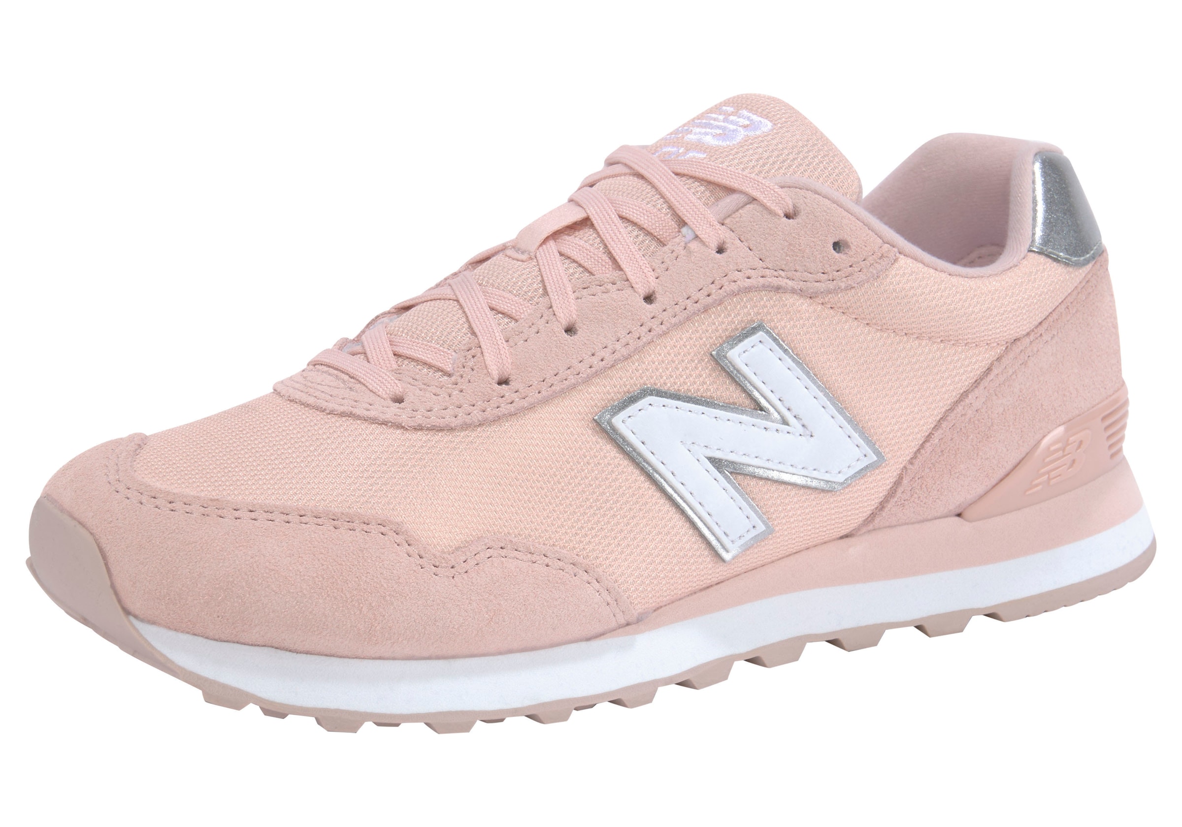 new balance Σνίκερ χαμηλό '515' σε ροζ: μπροστά