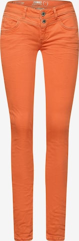 STREET ONE Jeans in Oranje: voorkant