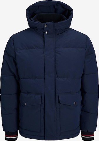 JACK & JONES Winter jacket 'DAVID' in Blue: front