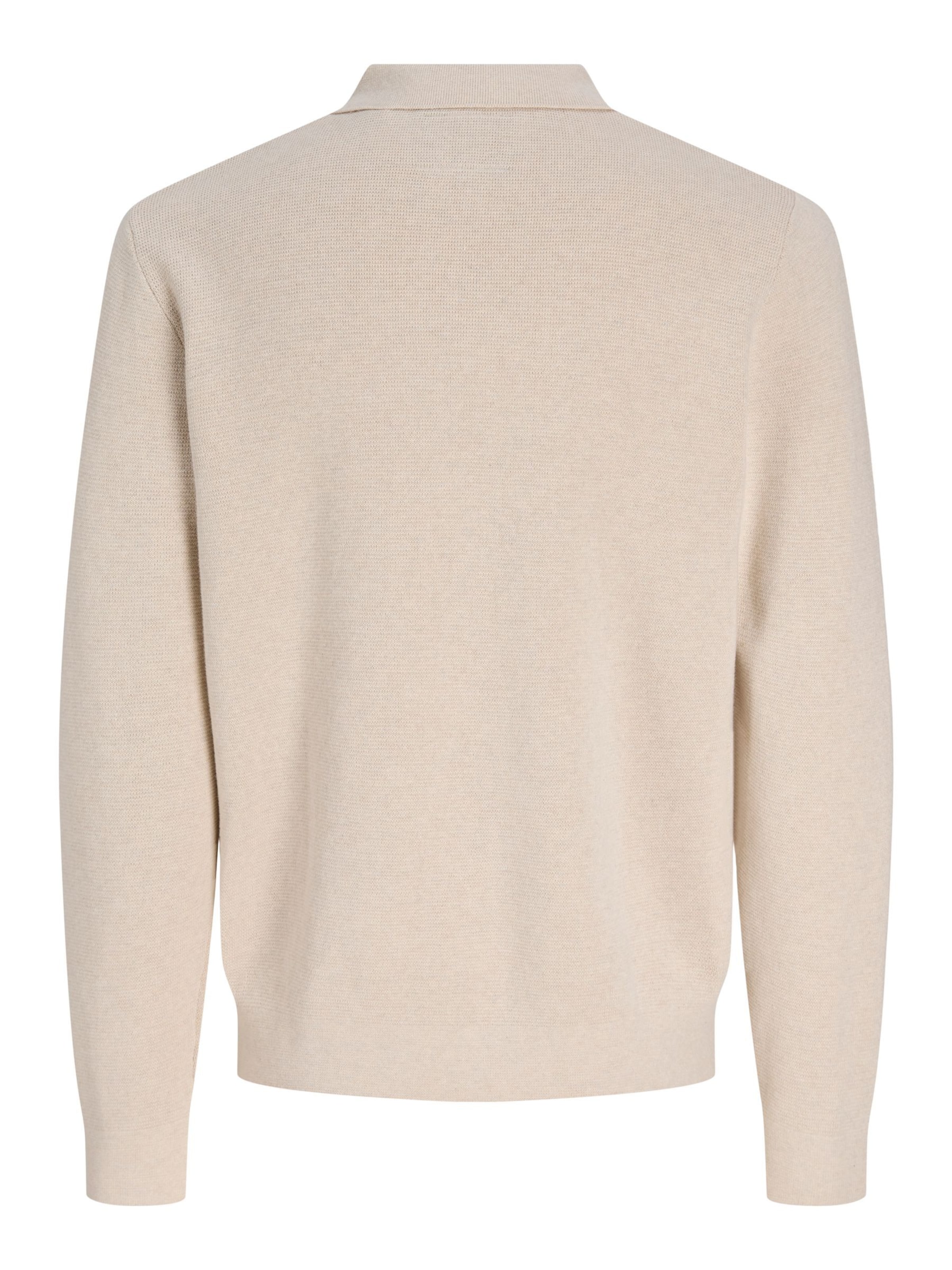 JACK & JONES Gebreid vest 'JPRBLAMilano' in Wit