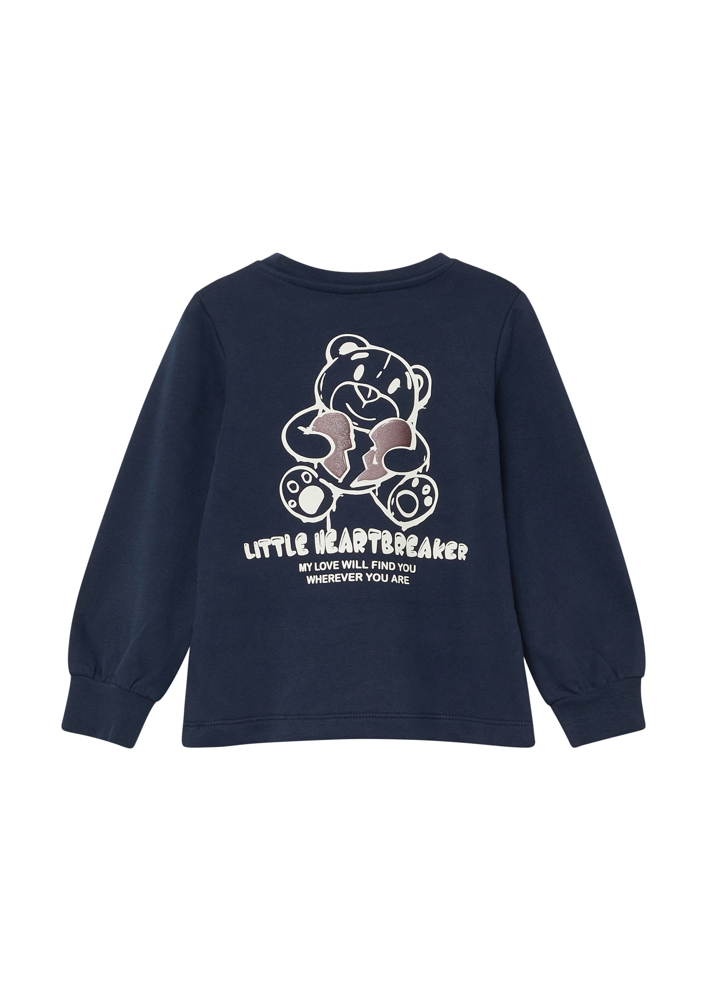 Sweat-shirt s.Oliver en bleu