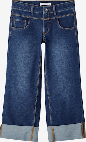 NAME IT Wide Leg Jeans 'Bizza' in Blau: predná strana