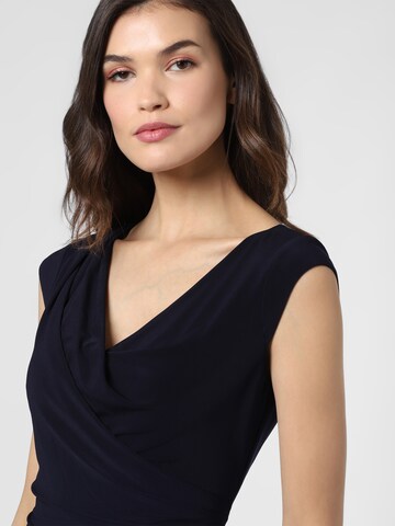 Robe fourreau 'BRANDIE-CAP SLEEVE-DAY DRESS' Lauren Ralph Lauren en bleu