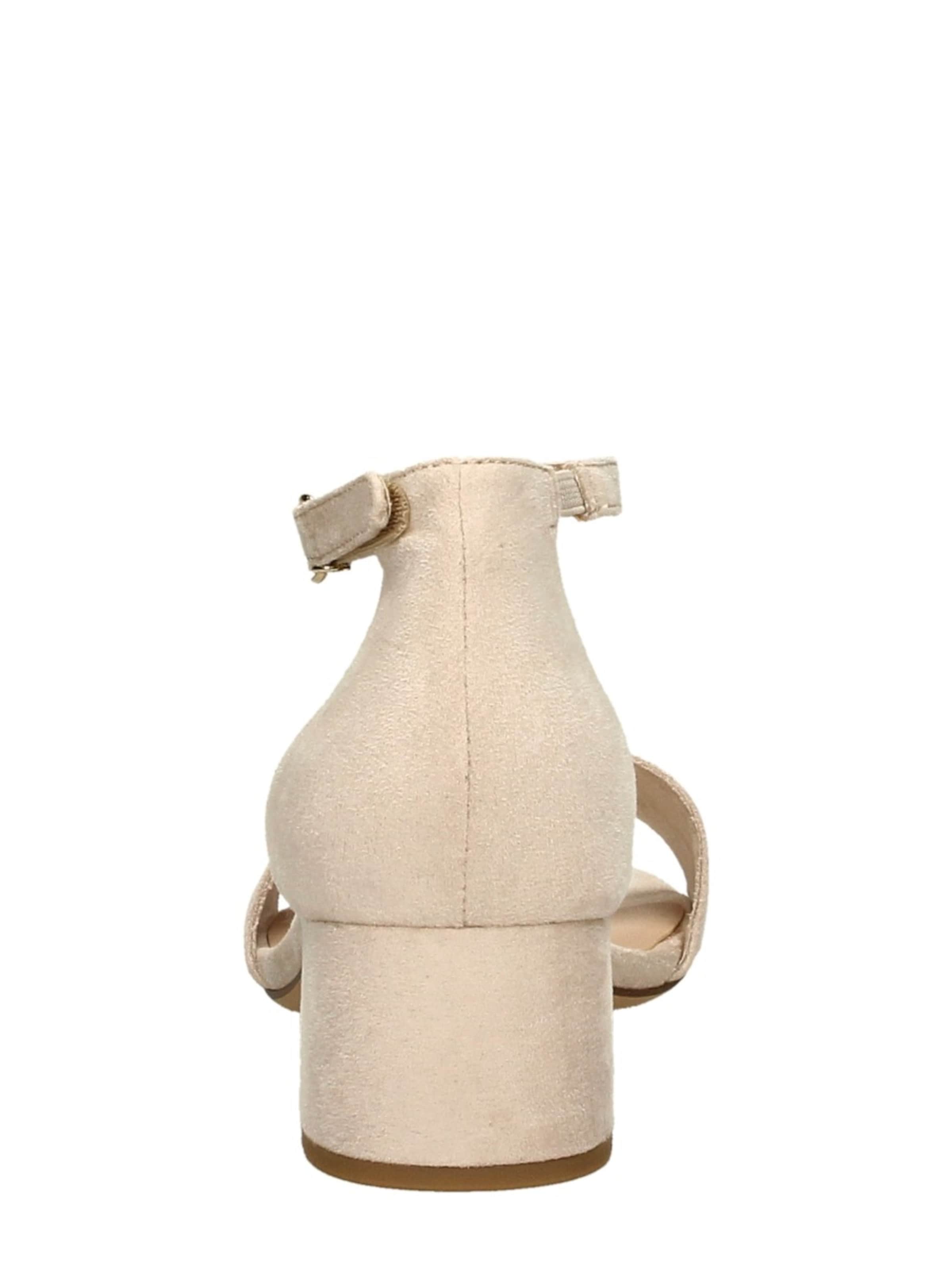 Tamaris Sandal 'Sandalen Hak' in Beige